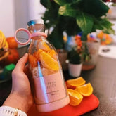 Portable Mini Juicer Bottle Electric - Personal Blender USB Rechargeable | Travel Smoothie Maker